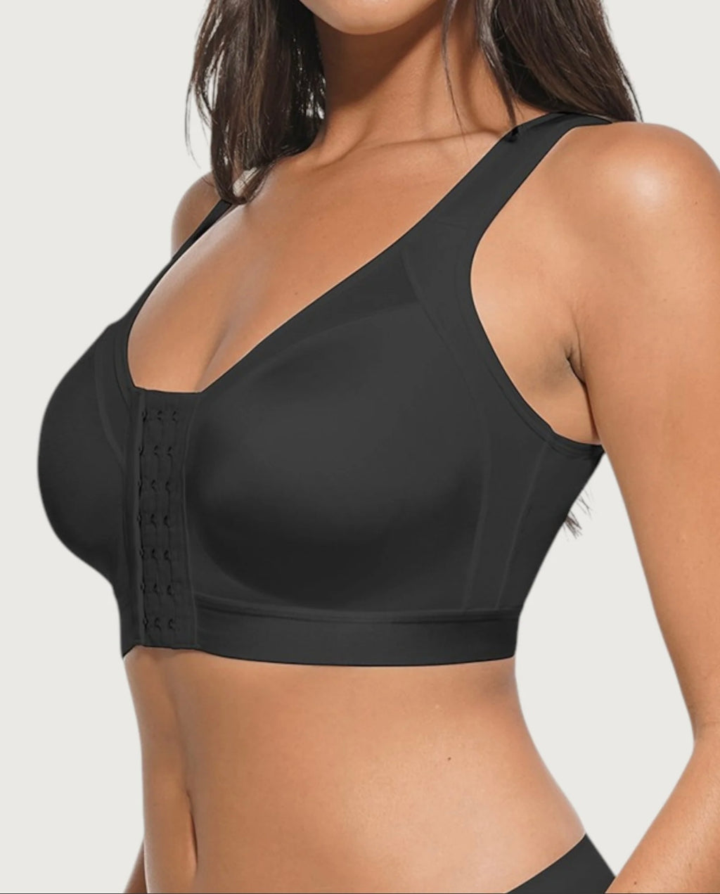 Full Coverage Front-Closure Bra
